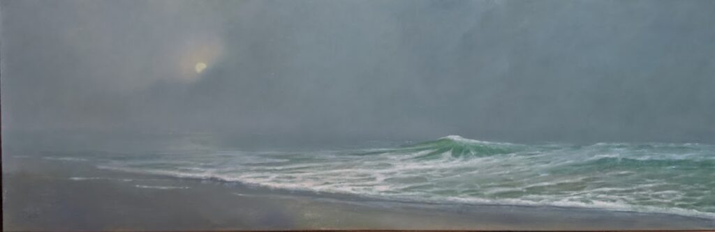 wave painting by Lorena pugh