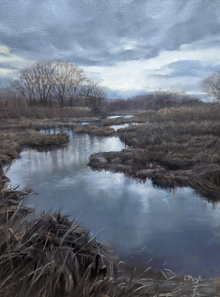 Painting of Marsh by Lorena Pugh